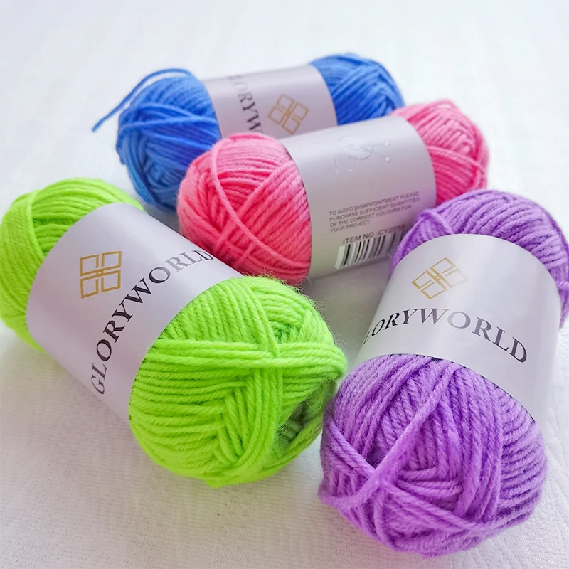 Wholesale Cheap Hand knitting Fancy Thick Australian Merino Polyester Felt 100% Roving Alpaca Cotton Wool Blended Yarn 50g
