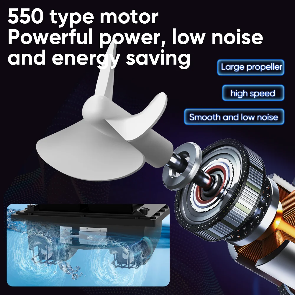 High-Performance GPS Intuitive Remote Control Plastic Bait Boat for Long Endurance Carp Fishing and Big Fish Hunting