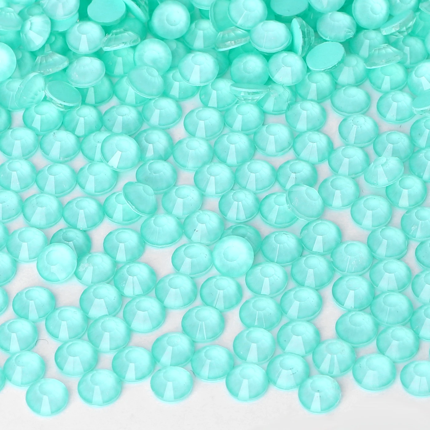 2024 New Colors Neon Glow In The Dark Bling Bling Macaron Non Hotfix Flat Back Rhinestones Glass Bulk Glass Crystal