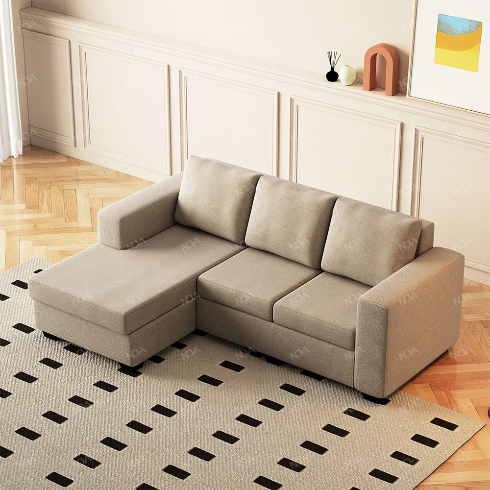NOVA European Style Sofa Set Living Room Furniture Home Luxury Modern Fabric Foam Sectional Couch Lounge Sofa Set