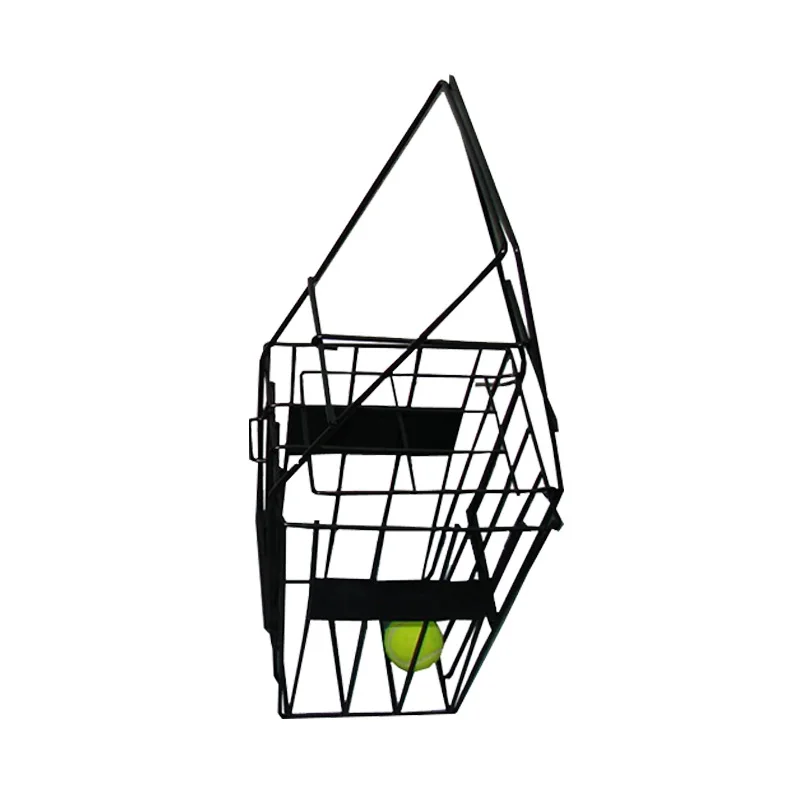 customizing Storage pick up Display With Wheels Tennis Ball Stand Steel Racks basket
