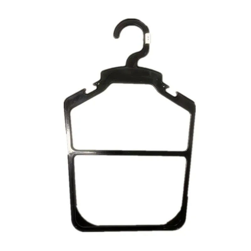 Wholesale Custom PP Pet Dog Clothes Frame Hanger Cheap Plastic Hanger Display Organizer Size Pet Coat Functional Design Hook