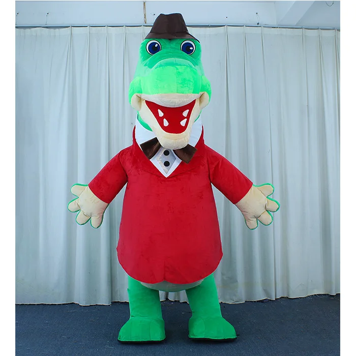 Russia Giant Inflatable Crocodile Mascot Costume Halloween Christmas Birthday Party Gift