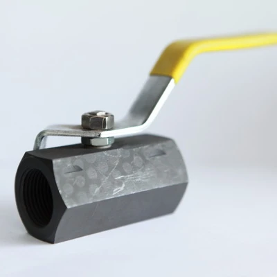 1PC Hex Carbon Steel Ball Valve with BSPP Thread
