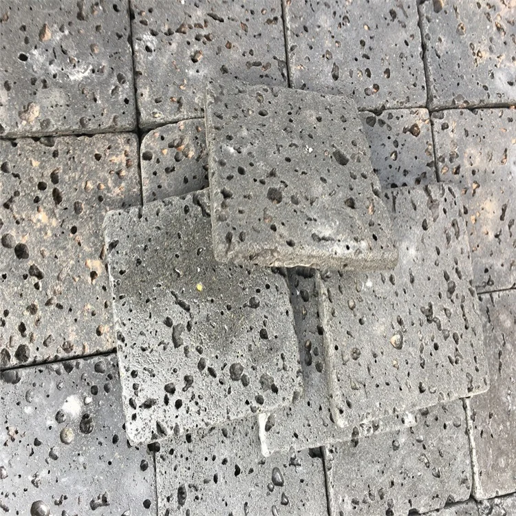 lava stone tiles andesite paving stone black basalt flooring pavers