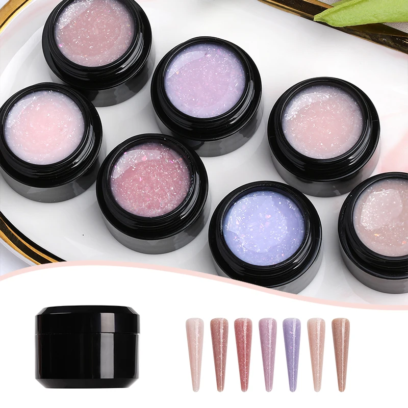 HEMA TPO FREE YDC extension gel in jar  yidingcheng gel  Manufacturer Nail Extensions Hard Gel