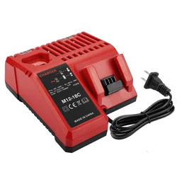 Replacement High Quality Li-ion Power Tool Battery Universal Charger For Milwaukee M12-18C 12V 18V Rapid Charger
