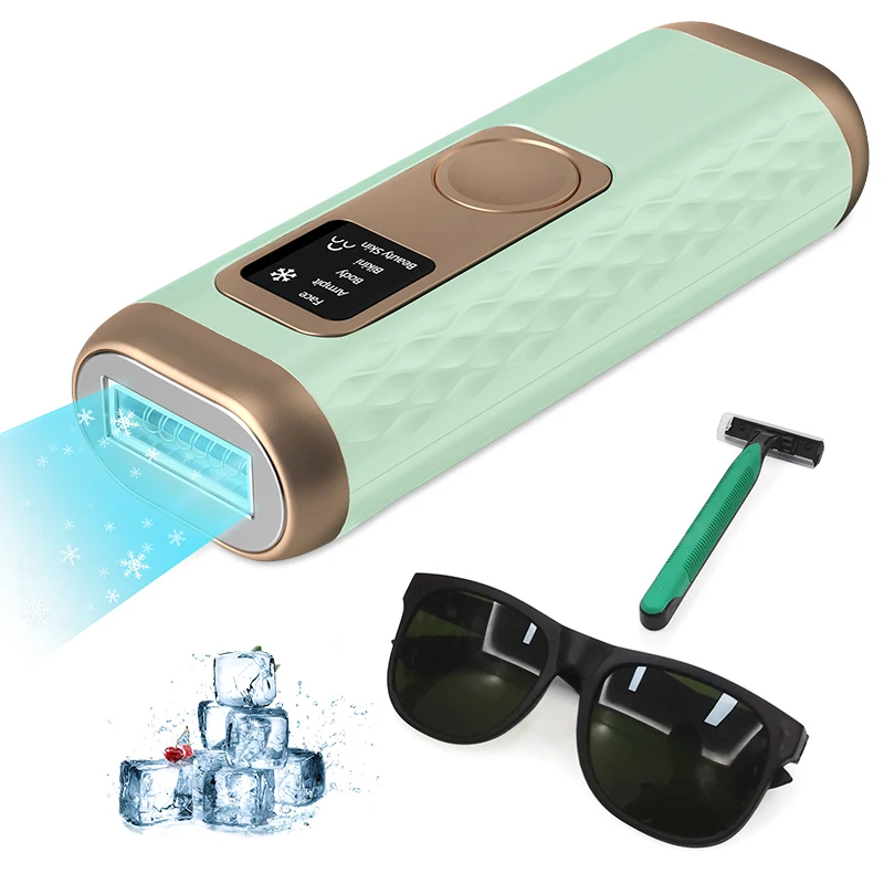 Portable Fast Flash Ipl Laser Hair Removal Device Epilator Hair Remover Machine Cooling Professional For Home Use Hair Removal