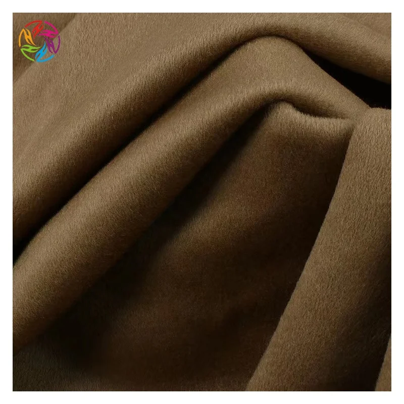 High Quality Soft Hand Feeling 100% Cashmere Knit Fabric By The Yard For Coat
