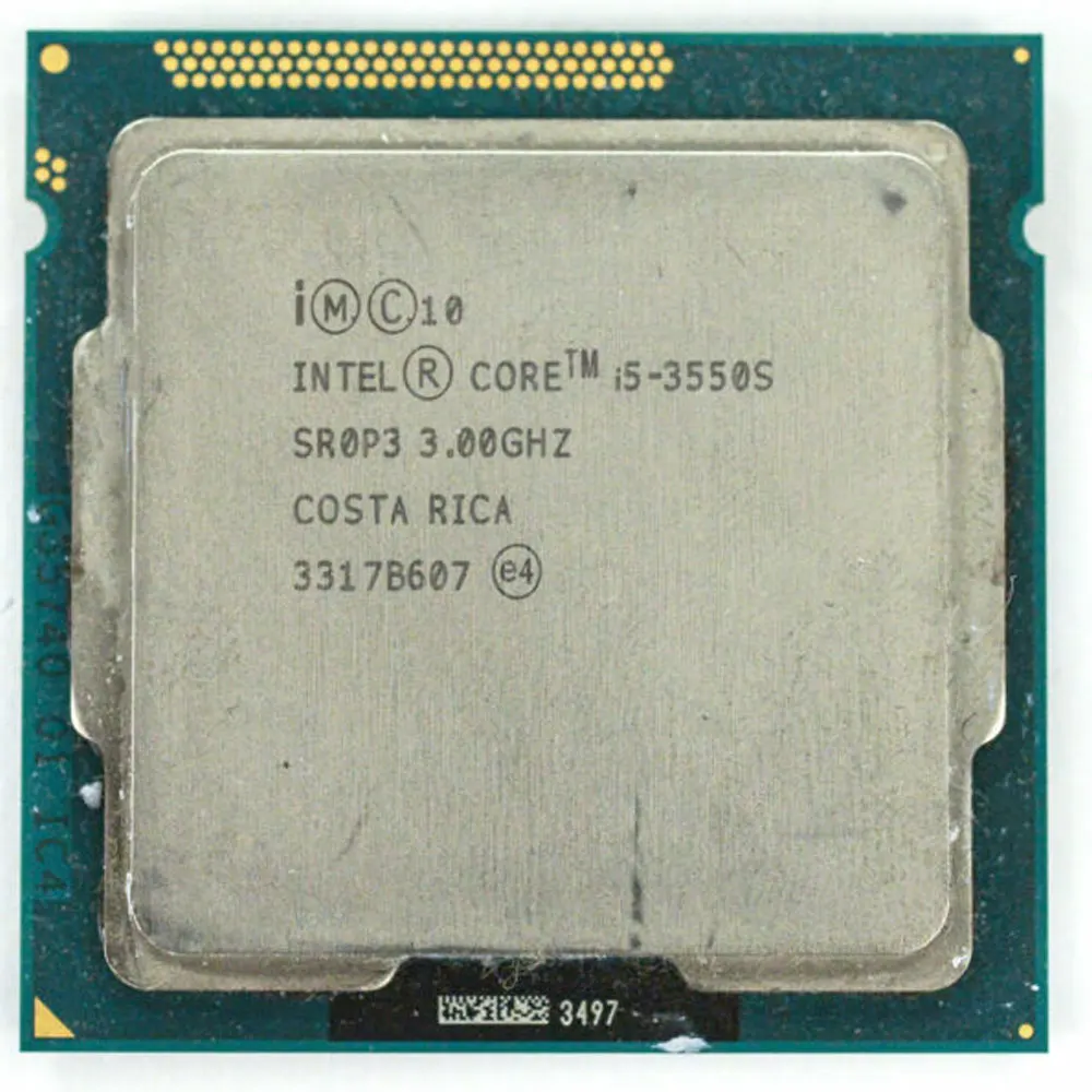 Intel Core I5-3550S CPU Desktop Processor LGA 1155 Socket 3GHz 22 Nanometer Products Cache Main Place Stock Ready 100% test OK