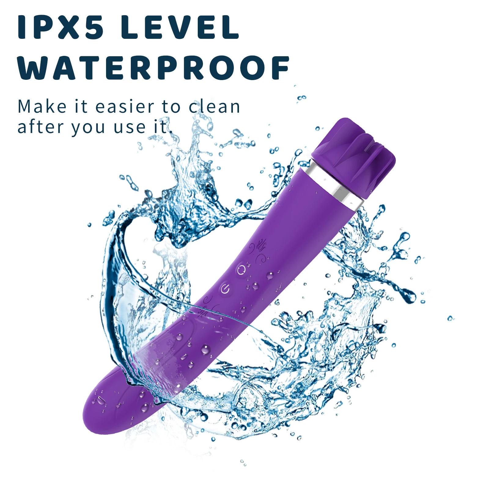 Electric Double Shock Masturbator clitoris stimulation g spot vibrator wand massager vagina sex toys vibrator for woman