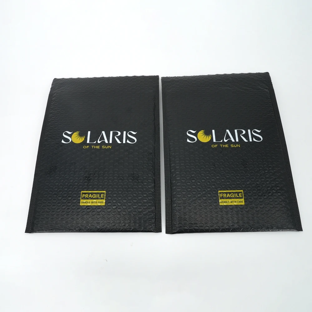 Colored poly mailers with custom Logo for Jewelry Makeup tools