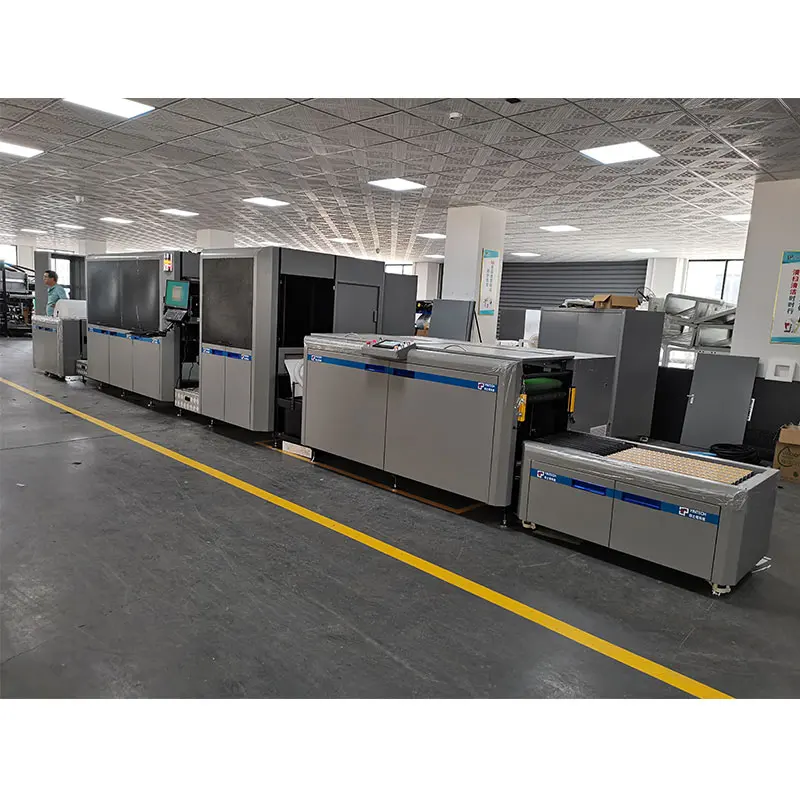 High Quality Digital Color Inkjet Printing Roll To Roll Machine Press Printing Digital Printer