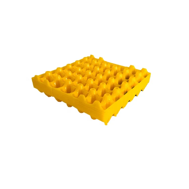 High quality Stackable and durable 30 Hole Farm Chicken Plastic Egg Shakers transport packing Crates Grille Egg Trays for Save
