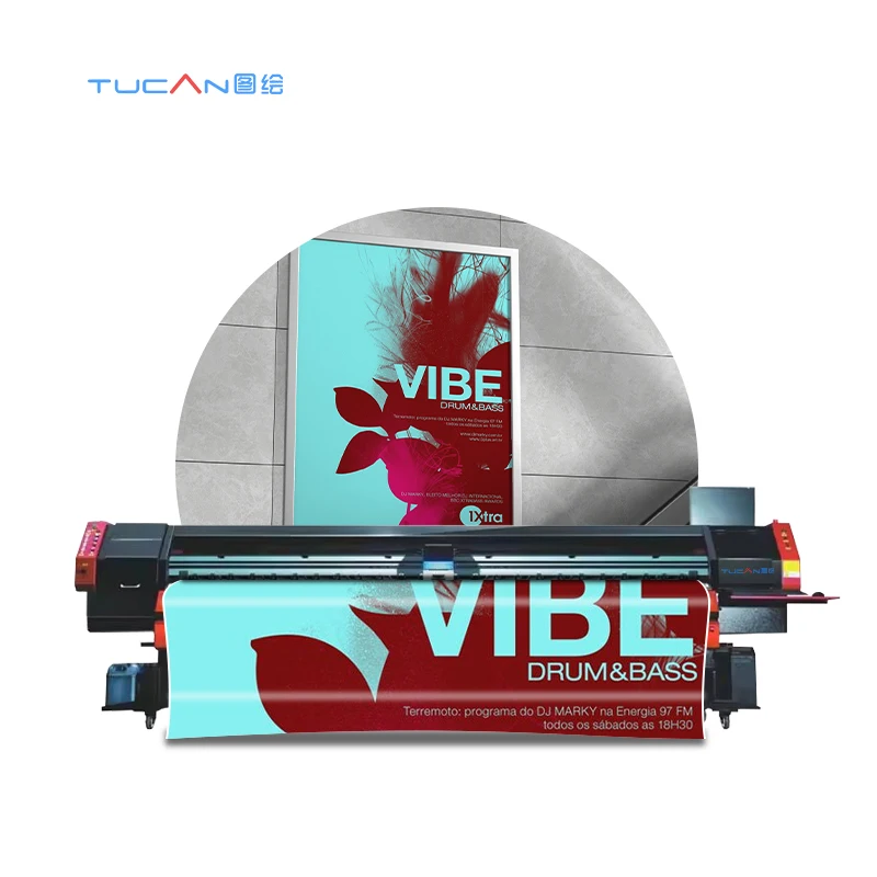 3.2m KM512/KM1024 Print head T8 solvent printer Used for vinyl flexible polyester backlight film window film etc