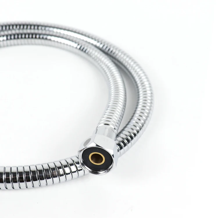 Shower hose manufacture 1.5m chrome shower hose spiral shower hose stainless steel