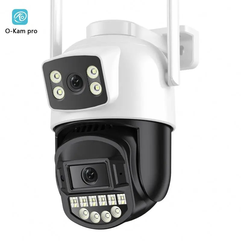 Wifi Camera 360 Degree Hd 6K 12Mp A 220V Two Lenses Cctv 10 Mp Parts Smart Lock Survalance Waterproof Smalest 4K High Speed