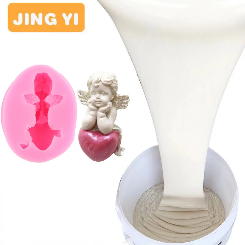 2023 Free Sample RTV2 Liquid Silicone Rubber for Sculpture Mold Resin Molds Silicone Raw Materials for Molding