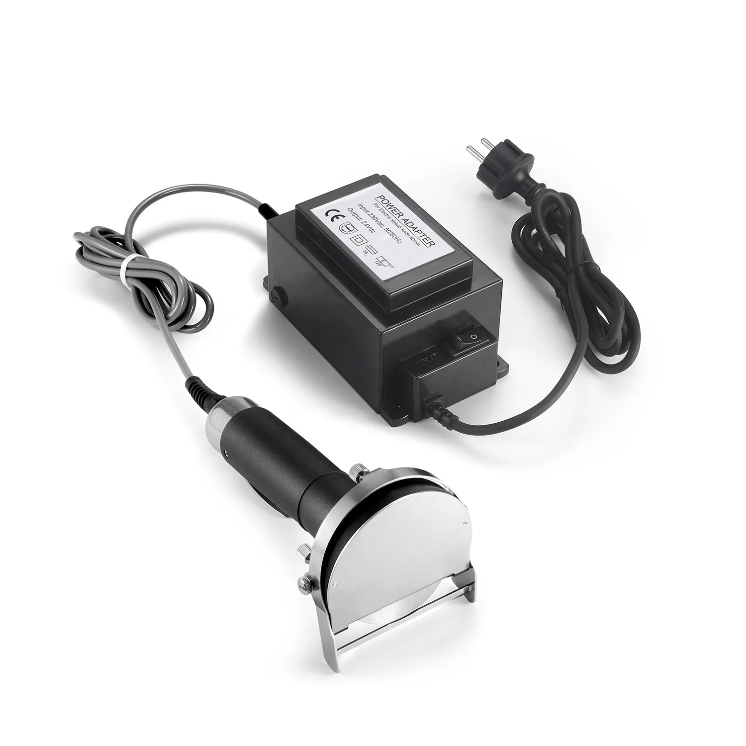 80 мм лезвие из нержавеющей стали электрический нож Doner Kebab Shawarma