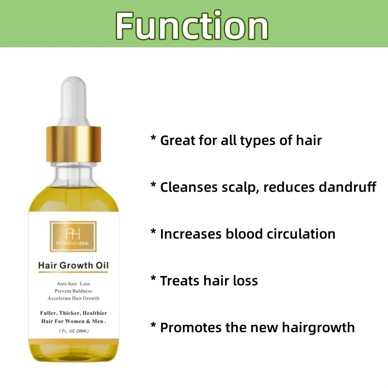 Wholesale Private Label 100% Natural Rosemary & Biotin Nourishing Scalp Oil Hair Care Loss Treatment Serum Hair Growth Oil