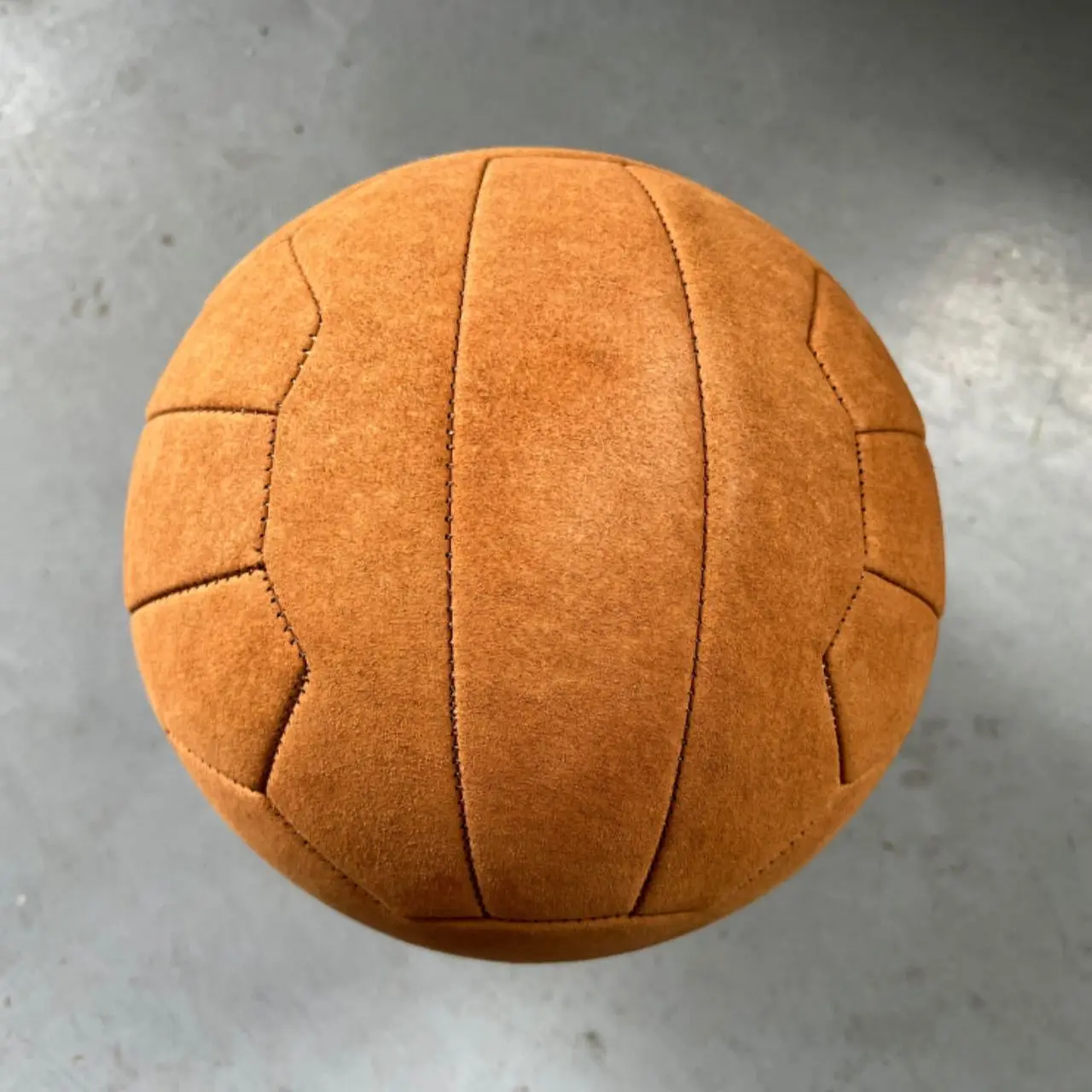 Retro Footballs Original Classic Soccer Ball Good Quality Leather Vintage Football