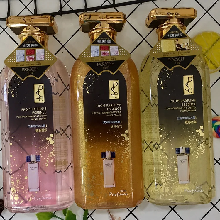 
PORSCEE Elegant Bath Gel Moisturizing Bath And Body Works Gold Body Wash Shower Gel 