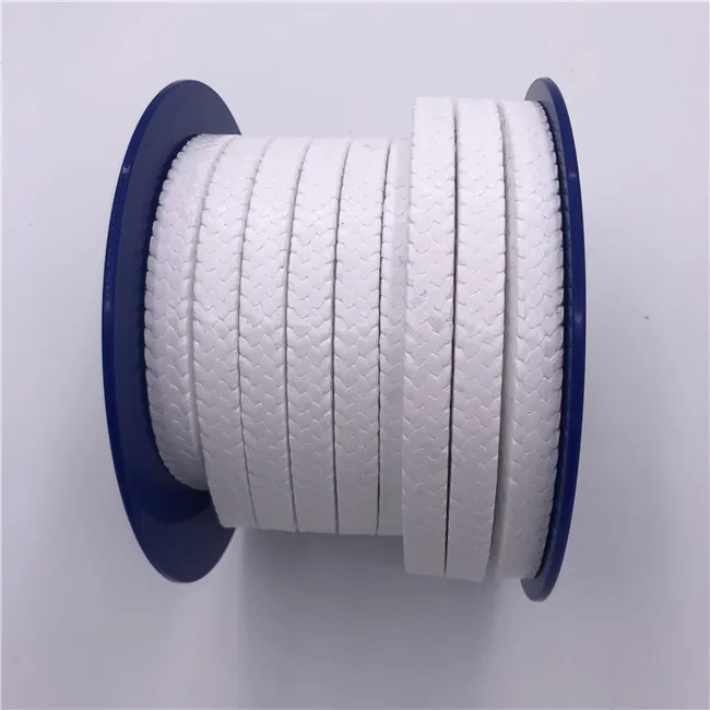 High Pressure Hydraulic and Mechanical Seal Ptfe Gland Packing Valve Water Pump Pure PTFE