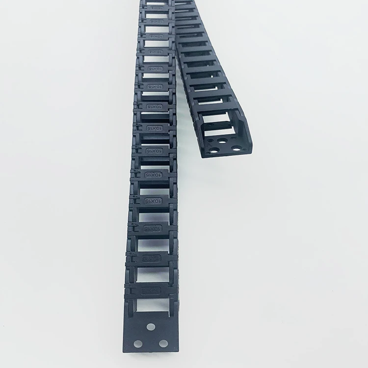 Nylon Guides Flexible Wire Track Cable Drag Chain