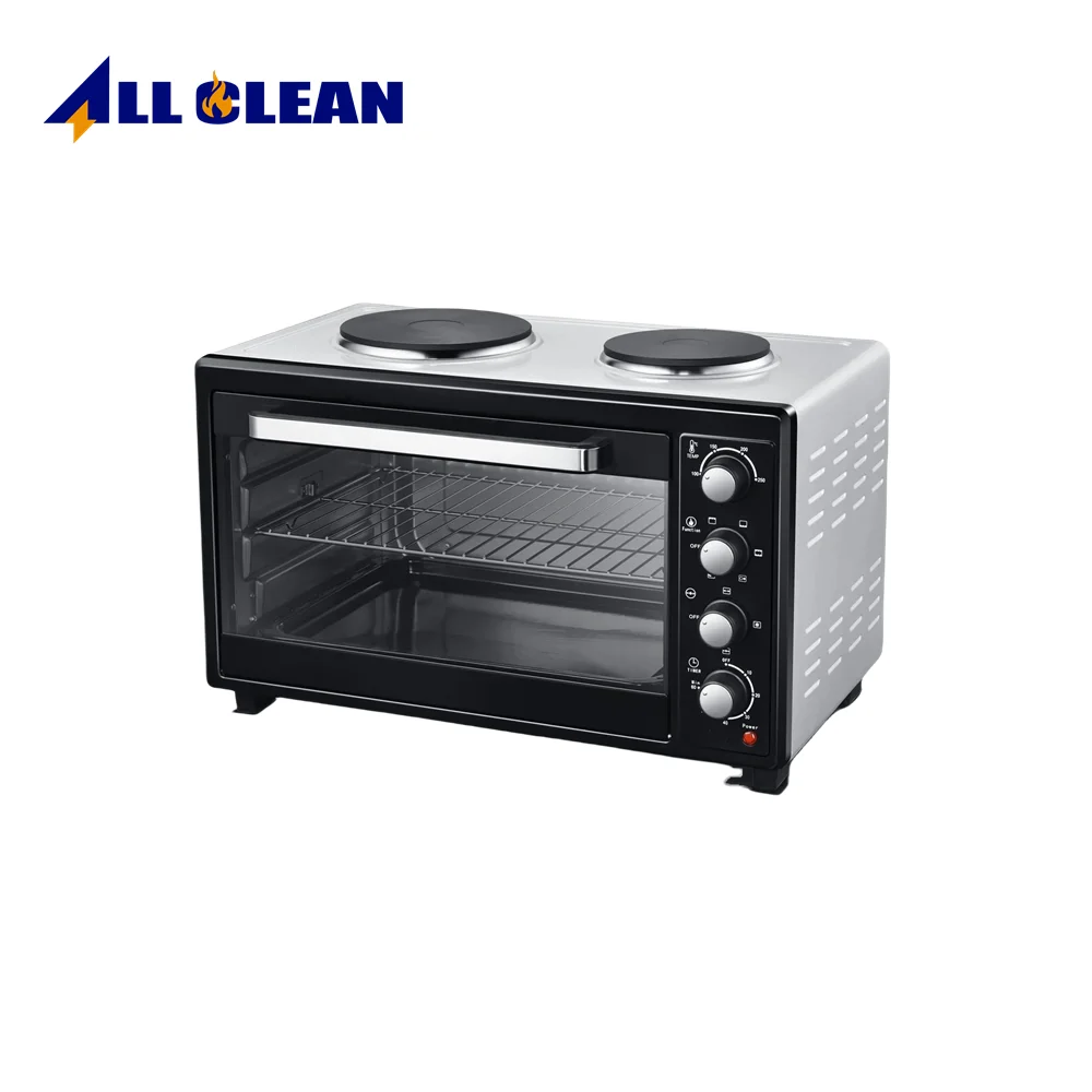 Lar-Capacity Countertop Oven with Digital Temperature Control Programmable Features for Baking Roasting Toasting Stylish Design