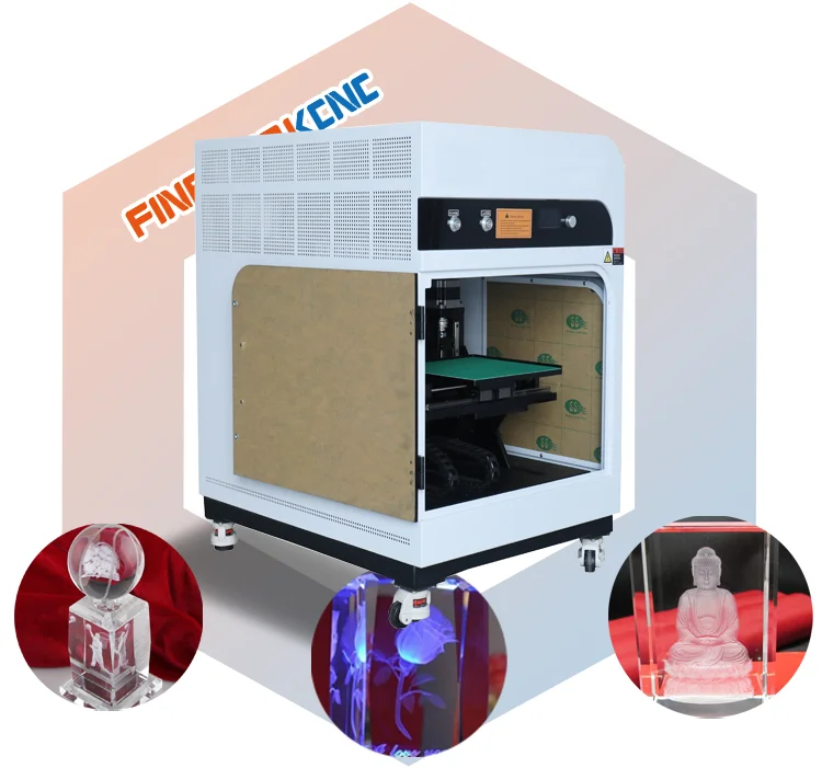 3d Photo Crystal Laser Printer Printed Printing Engraving Equipment  Sculpture Machine For Sale Smaller Home Business