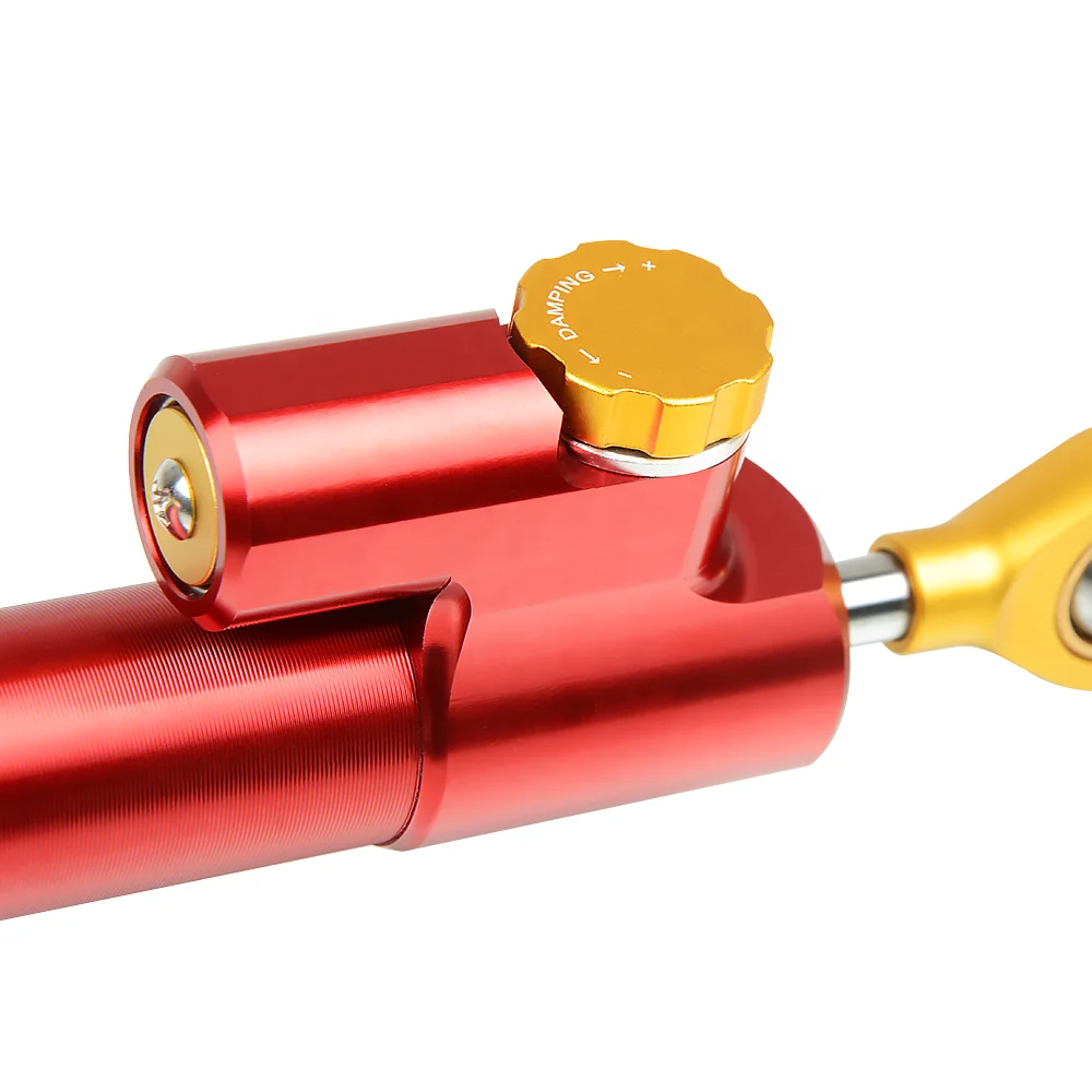 Universal Motorcycle CNC Aluminum Steering Stabilizer Damper Steering Damper for Kawasaki z200 z750 z750r z800 YAMAHA KTM HONDA