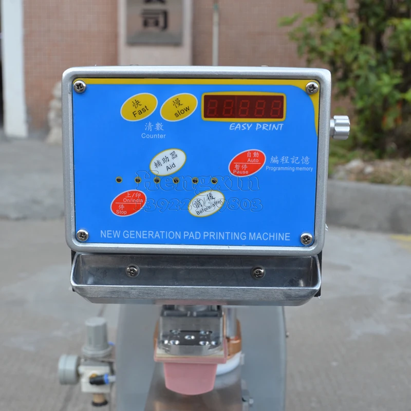 Single Color Tagless Pad Printer With Two-Color Plate Screen Type for Manufacturing Plant Tube Printing