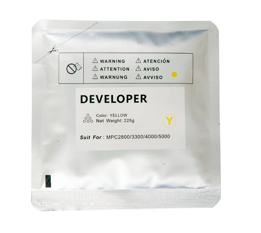 Factory wholesale Compatible RICOH MP C5000 Japanese Developer toner powder For Ricoh copier 2800/3300/4000/5000/811/820