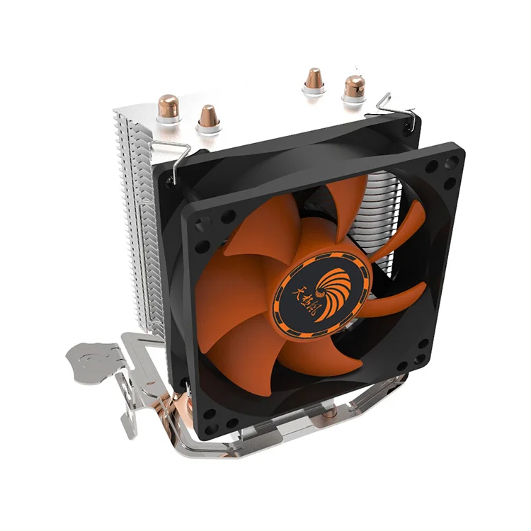 Горячая продажа компьютерный корпус медная тепловая труба радиатор с алюминиевым плавником