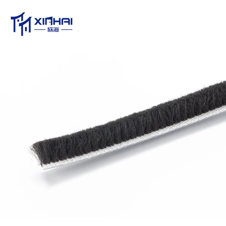 Household plush seal strip aluminum window accessories waterproof window pile weather strip