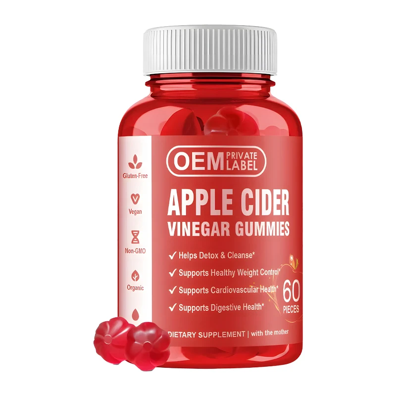Private Label Weight Loss Gummies  Fat Burning Gummies Pure Extract Garcinia Cambogia Apple Cider Vinegar with Mother