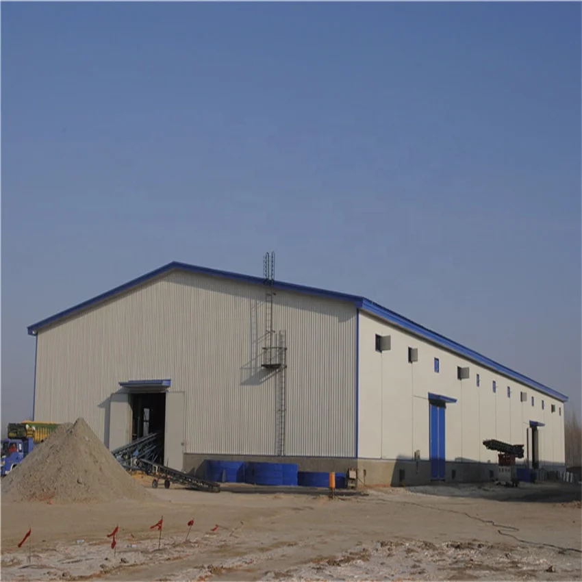 Cheap Fast Easy Assemble Environmental Friendly Prefab Professional Design Customized Steel Structure Pre-Made Factory Workshop