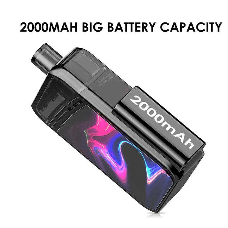 
8ml/2ml Manufacturer Supplier E Cigarette Electronic Vape Pen Kit Accessories Multi Puff Vape Pen 