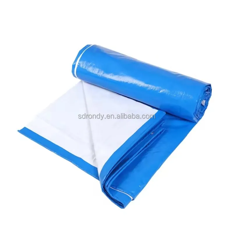 Waterproof Heavy Duty Tarp 15 x 20 5 Mil Thick PE Tarp Army Green Camping Outdoor Garden Wooden Cover Tarpaulin Tearresistant