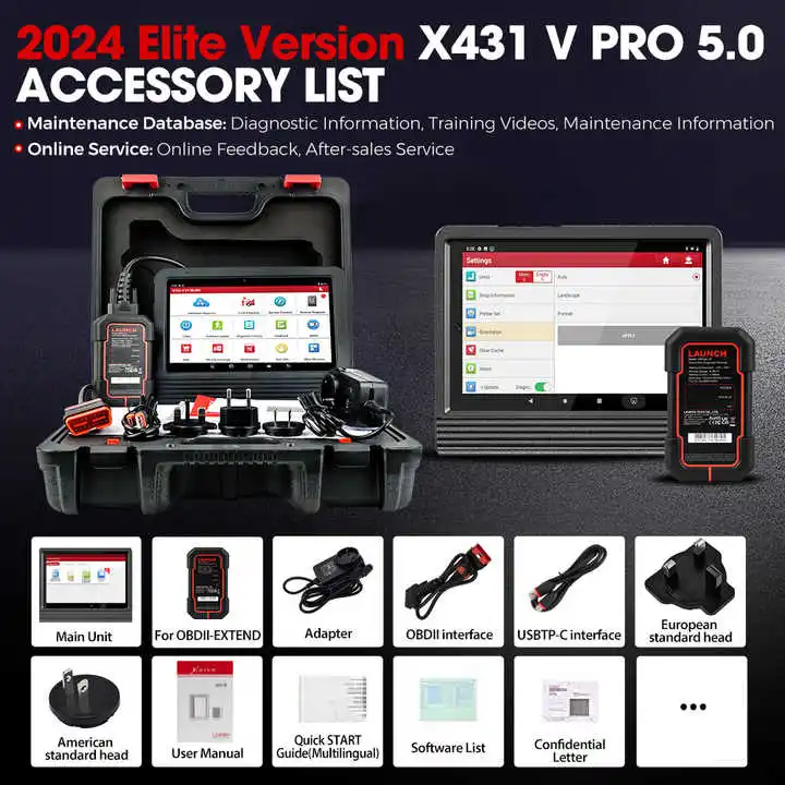 High Quality X-431 PROS V5.0 Universal Diagnostic Scan Tool  Diagnostic Tools  for car Automotive  Diagnostic Tools