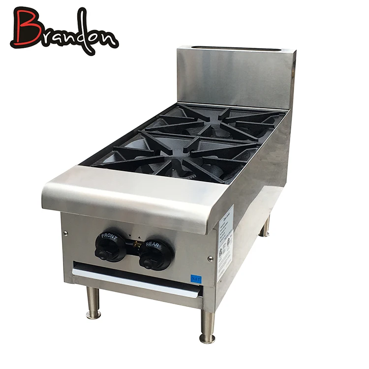 Коммерческая горелка, немецкая электрическая плита, 2 горелки, газовая плита с духовкой