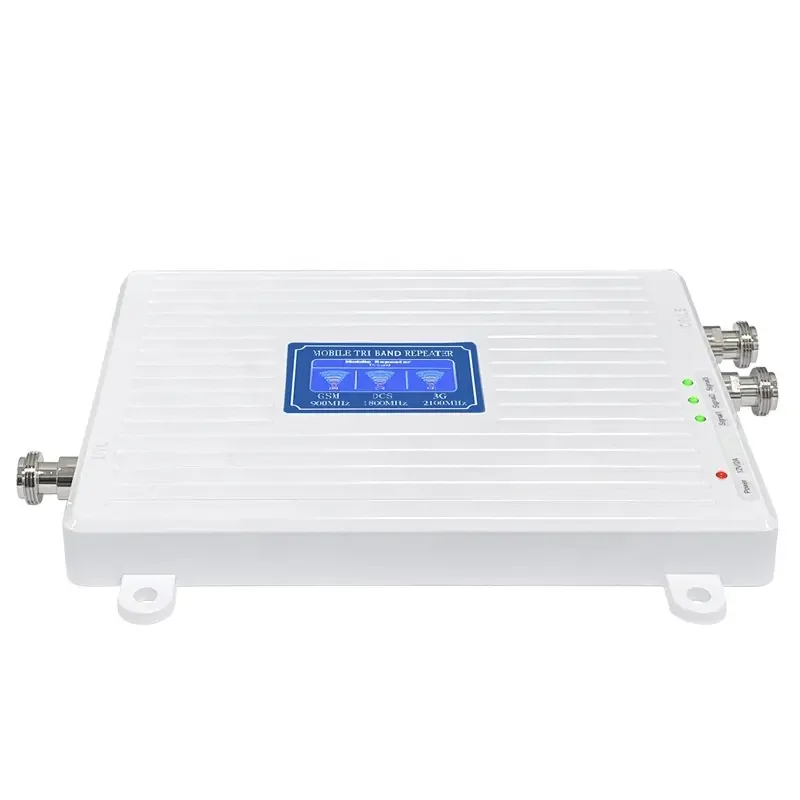 2024 2 3 4G 900 1800 2100Mhz Tri Band Factory Most Affordable Mobile Phone Signal Network Repeater / Booster / Signal Amplifier