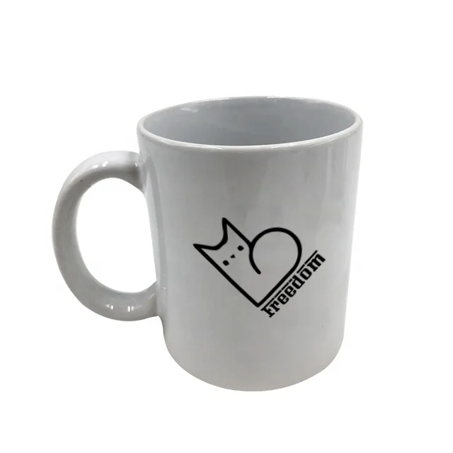  BSCI Promotional Logo Printed Amazon Ceramic Coffee Mugs