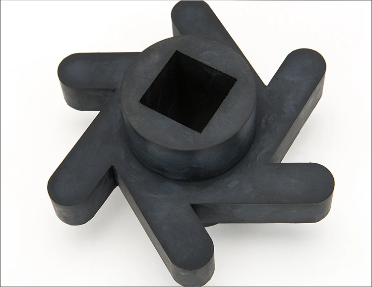 custom rubber trimming product star shape rubber parts