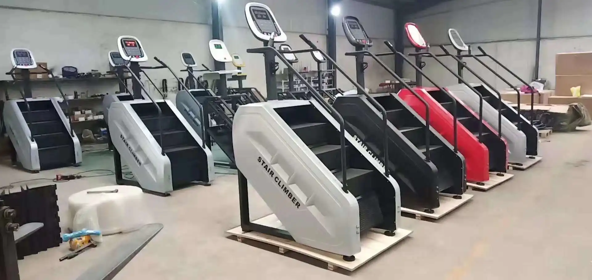 
Gym Equipment Motorized Step Mill Climber Machine Stair Climber 