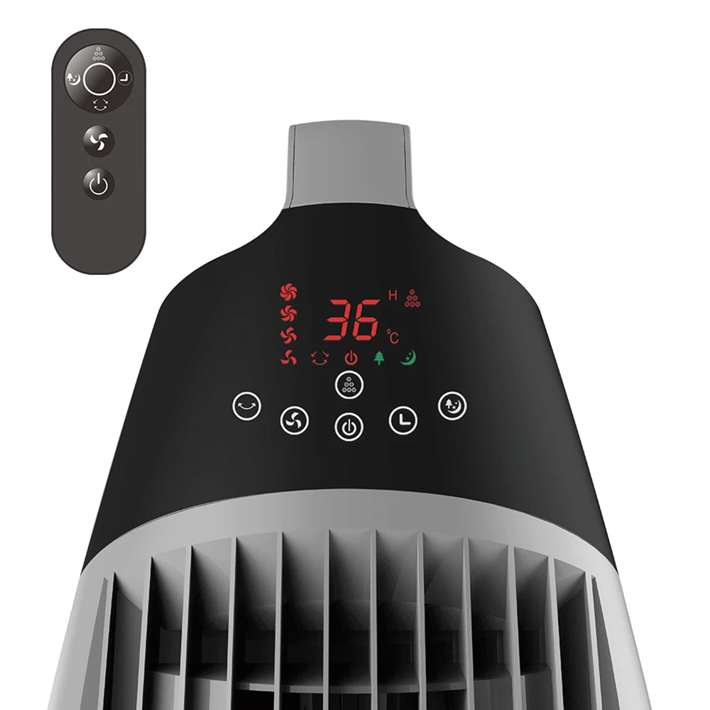 Cheap bladeless fans air cooling standing tower fan with remote control tower & pedestal fans
