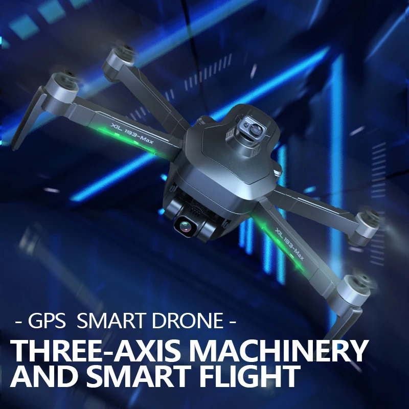 3 оси Дрон-Professionnel Grande Gps с большим радиусом 5 км Очки виртуальной реальности Vr антенна 4K 5G мотор RC дроны 1kilomiter бесщеточный 8K Дрон камерой