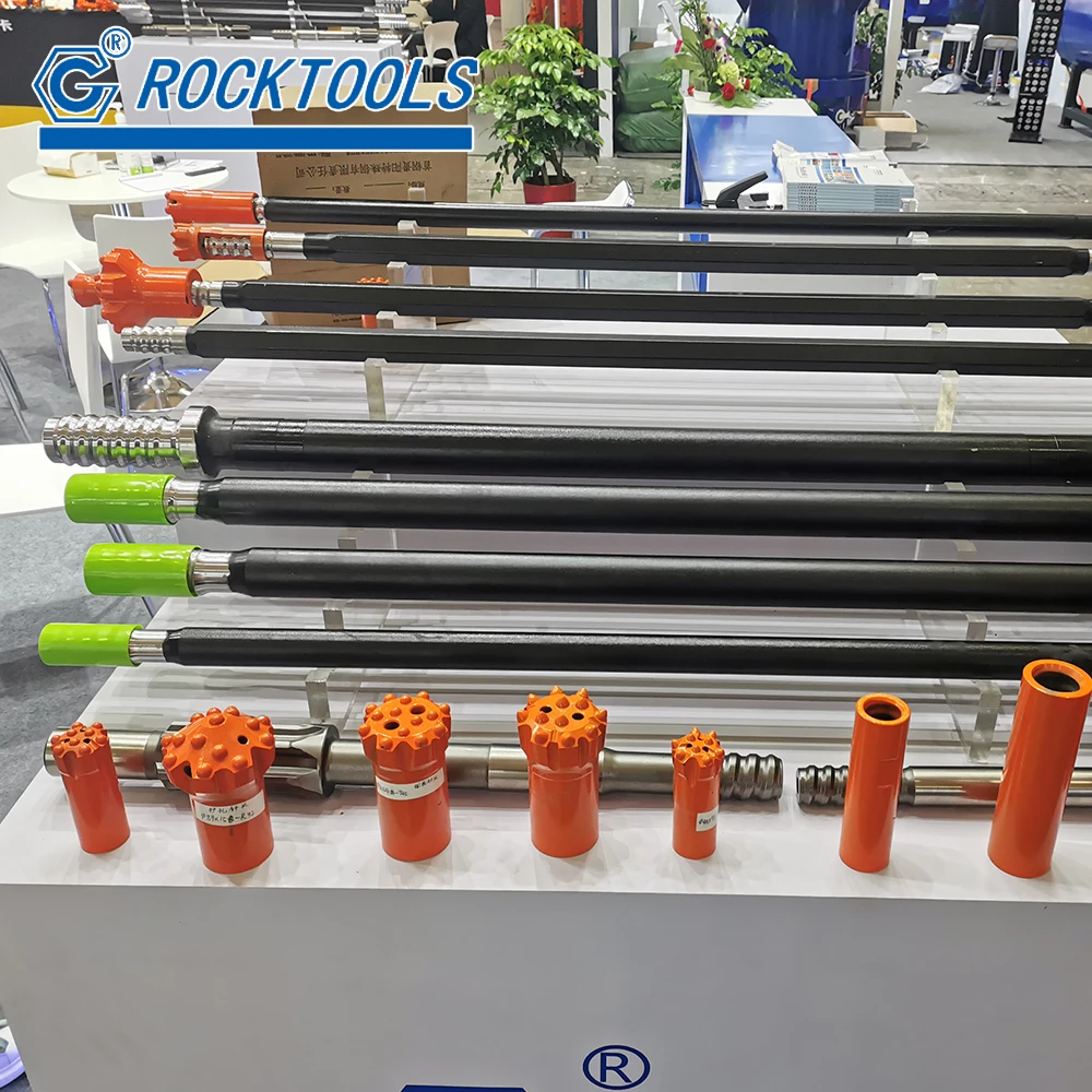 Mining Rock Drill Rod MF Speed Extension Drill Pipe for Atlas Copco Sandvik Mine Rig