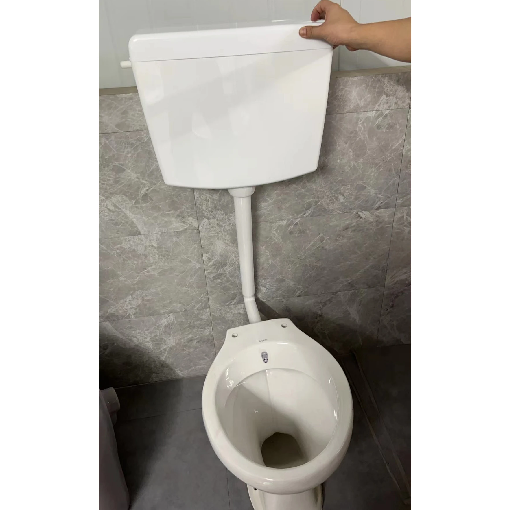 Africa Nigeria Ghana Twyford WC Ceramic Toilet Bowl with Bibet Sprayer P-Trap S-Trap Including Seat Cover
