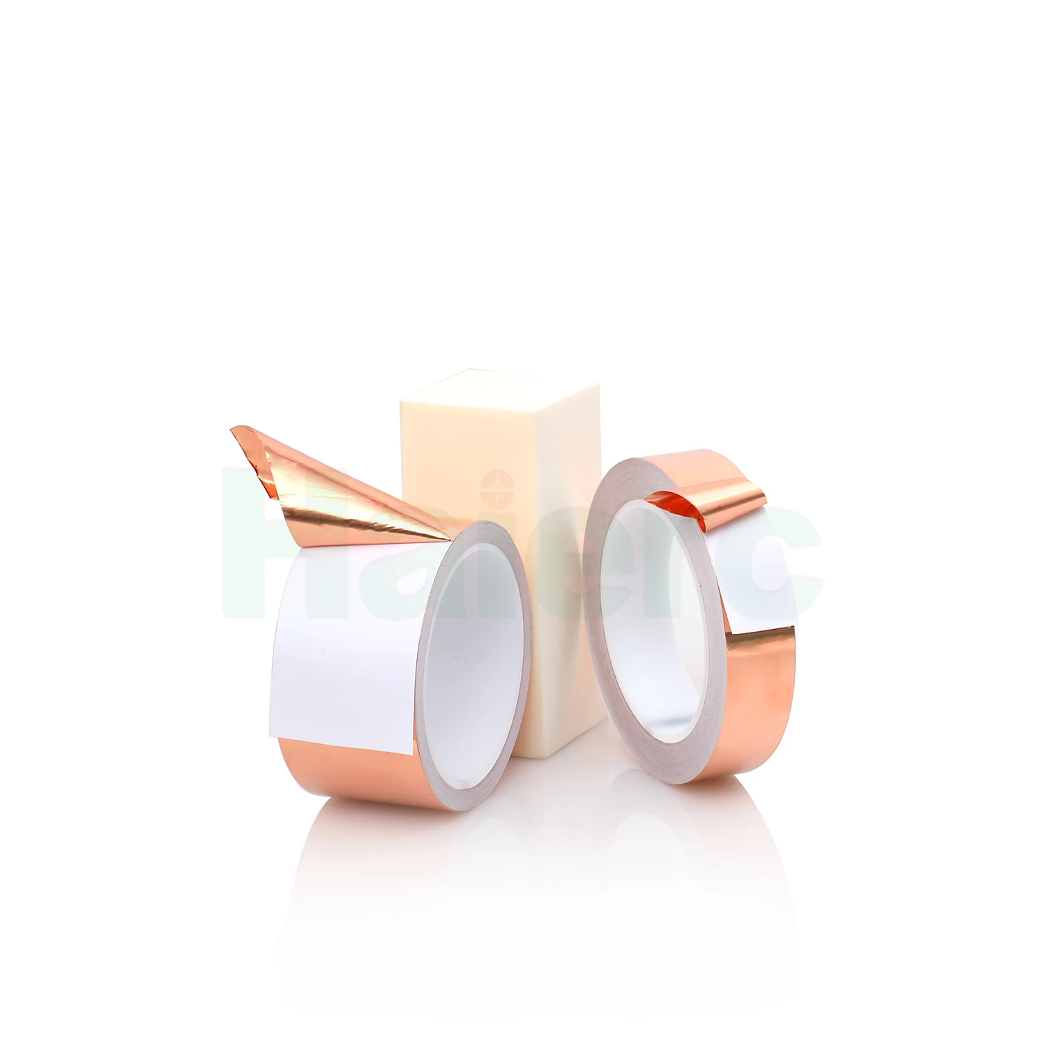 Haierc Copper Foil Back Adhesive Conductive Copper Foil Tape Roll